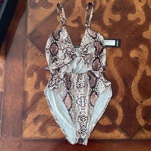 Snakeskin Romper